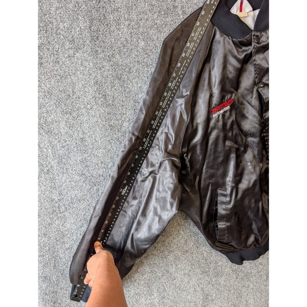 Vintage 90s WestArk Racing Bomber Jacket 3XL AC Delco ASDA Sand Drags Streetwear - Picture 9 of 10